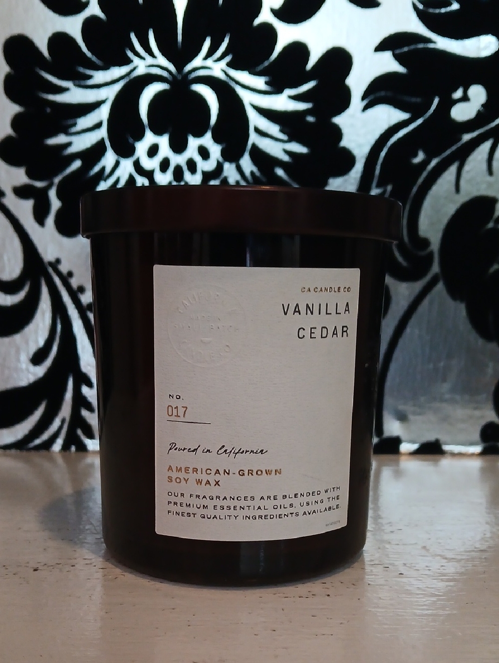 Vanilla Cedar Soy Candle
